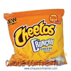 Cheetos, Comprare patatine americane